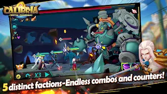 Game screenshot Calibria: Crystal Guardians hack