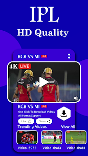 IPL 2021 Live TV Apk Latest for Android 4