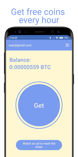 Daily Coins - BTC faucet Screen 3