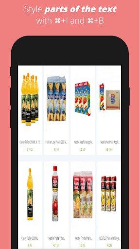 Android application Sasta Baazar screenshort