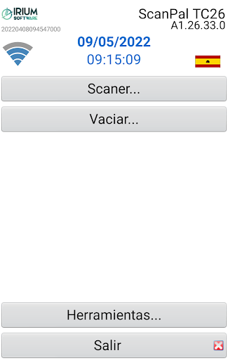 Vista previa de la aplicación