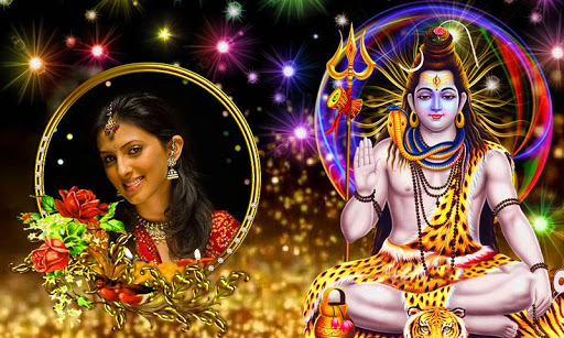 Android application Shiva Photo Frames screenshort