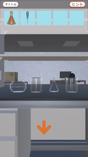 Android application Escape from the Laboratory screenshort