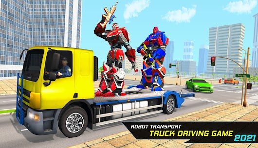 Car Robot Transport Truck Driving Games 2020 For PC installation
