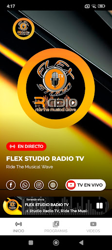 Flex Studio Radio TV Screen 3