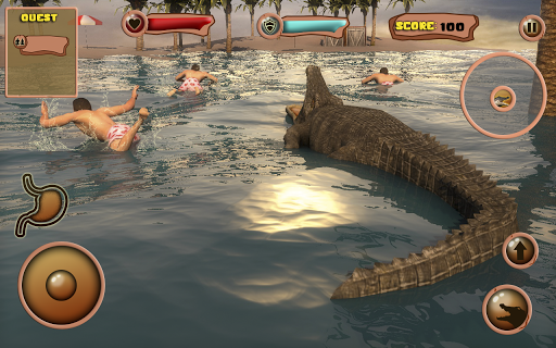 Crocodile Attack Simulator  screenshots 1