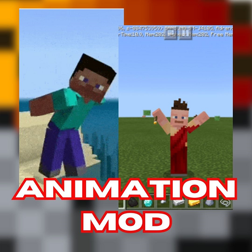 Animation Mod For Minecraft PE logo