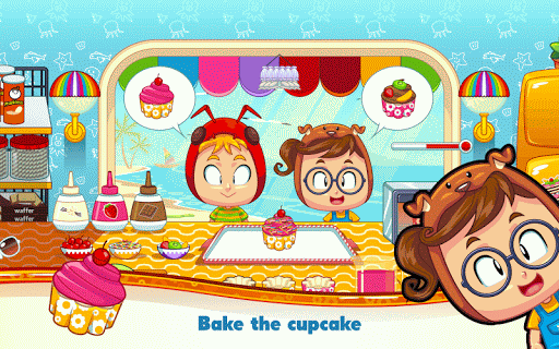 Screenshot of Marbel Magic Cooking