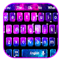 Colorfull Galaxy Keyboard