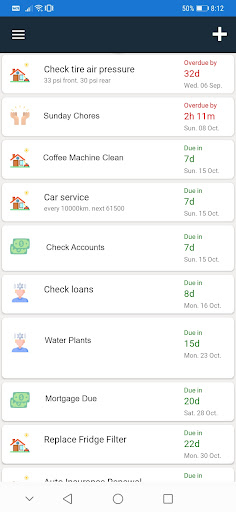 Android application Simple To-Do screenshort