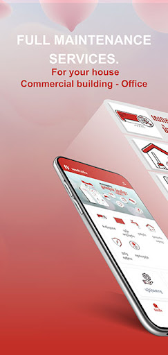 Android application wefix4u screenshort
