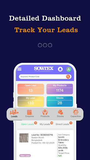SOWTEX - B2B Textile Sourcing Screenshot 3 - AppWisp.com