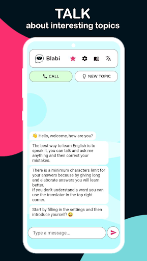 Blabi - English Practice AI Screen 2