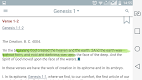 screenshot of Bible Study with Concordance