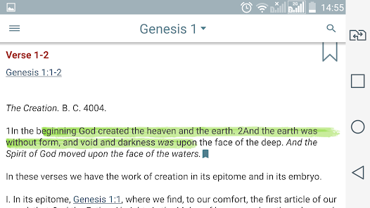 Screenshot 14 Bible Study with Concordance android