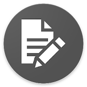 Text Editor - Create, Save & Edit Text Files  Icon