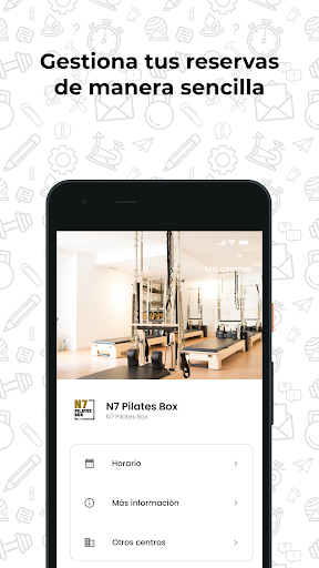 Android application N7 Pilates Box screenshort