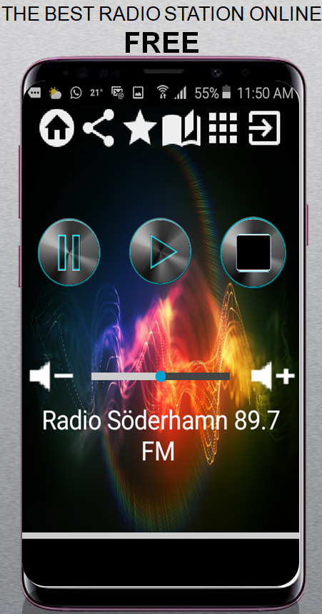 Android application SV Radio Söderhamn 89.7 FM App screenshot