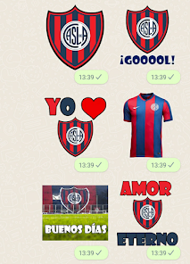 Imágen 3 San Lorenzo Stickers android