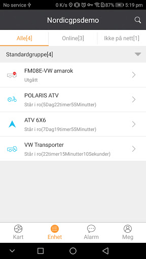 Nordic GPS Screen 3