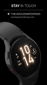 Captura de Pantalla 3 Awf Glow Digital: Watch face android