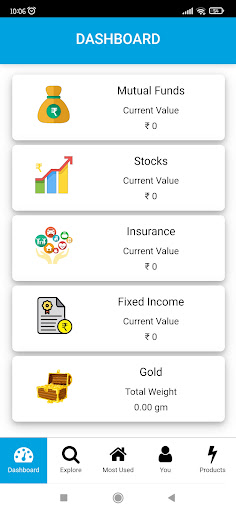 Android application Maecenas Wealth screenshort