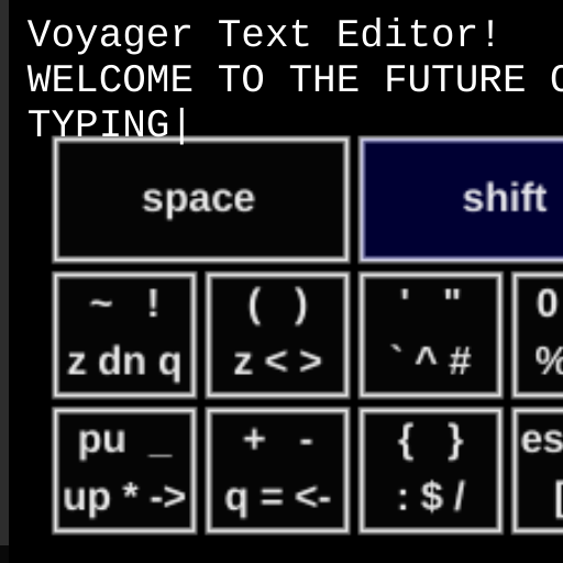 Voyager Text Editor