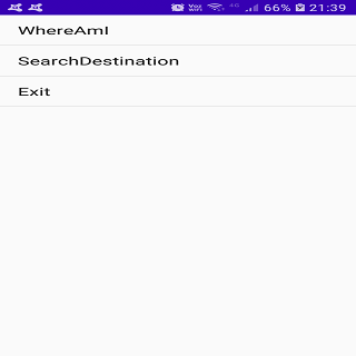 Android application WhereAmI_Plus screenshort
