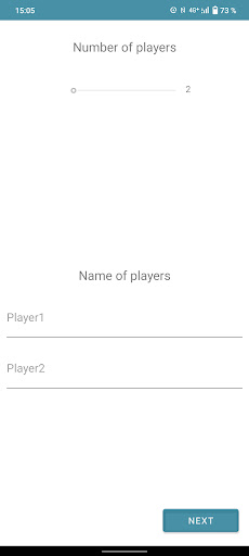 Android application Dart Counter screenshort