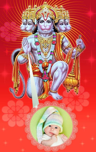 Android application Lord Hanuman Photo Frames screenshort
