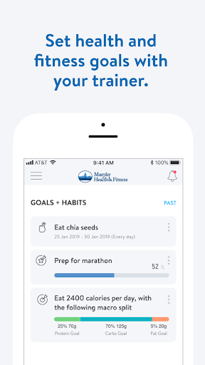 Screenshot of Murphy Health and Fitness