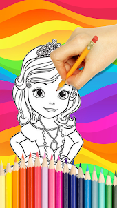 Sofia Coloring Book Princess