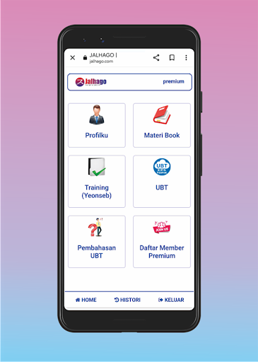 Android application Jalhago screenshort