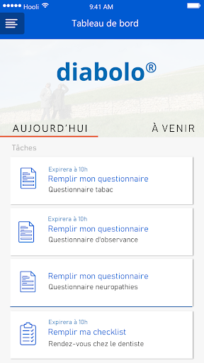 Android application Diabolo® screenshort