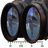 Military Binoculars Simulated icon