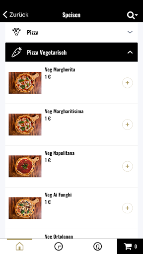Click & Eat Screen 2