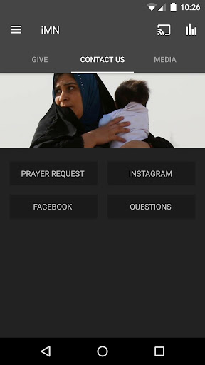 iMissionsNetwork Screen 2