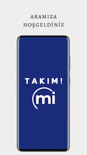 Android application miTakım screenshort