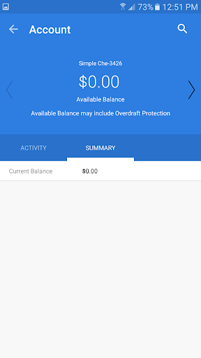 Ozona Bank Mobile Screen 2