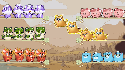 Imágen 6 Cat Sort Puzzle: Cute Pet Game android