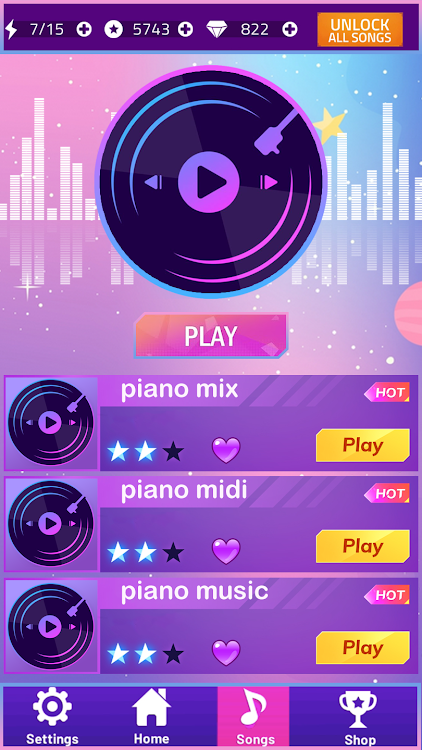 Wejdene Piano Tiles Game - 1.0 - (Android)