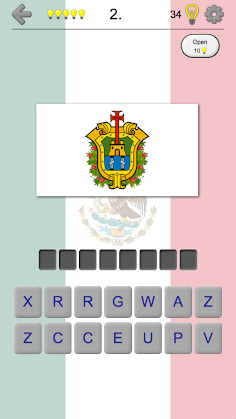 Mexican States - Mexico Quiz - Screenshot 2