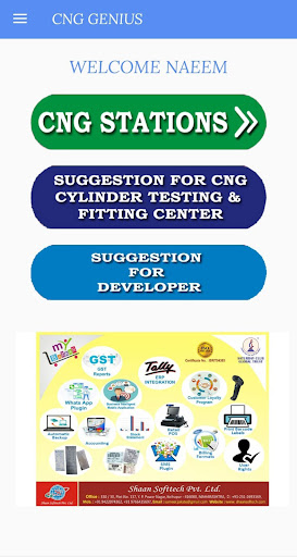 CNG GENIUS Screen 2