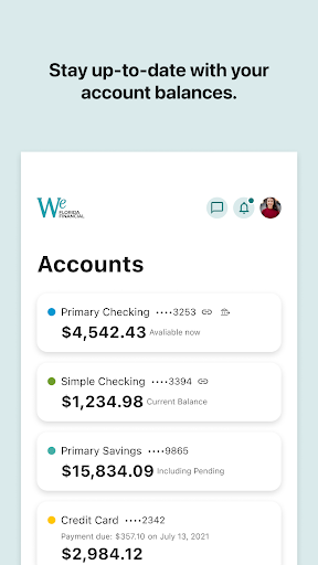 We Florida Financial Mobile Screen 3