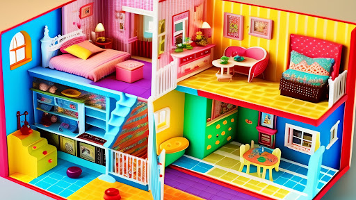 Doll House Design Doll Games screenshot