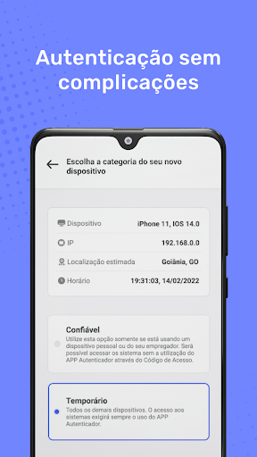 BaladAPP Autenticador Screen 3