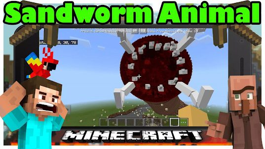 Sandworm Mod For Minecraft PE