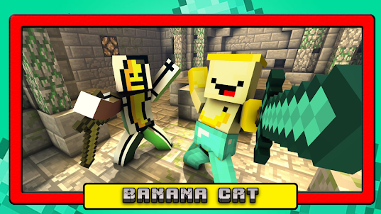 Banana Cat Mod: Minecraft MCPE