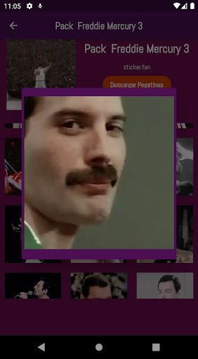 Freddie Mercury Stickers