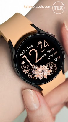 Golden Floral Watchのおすすめ画像1